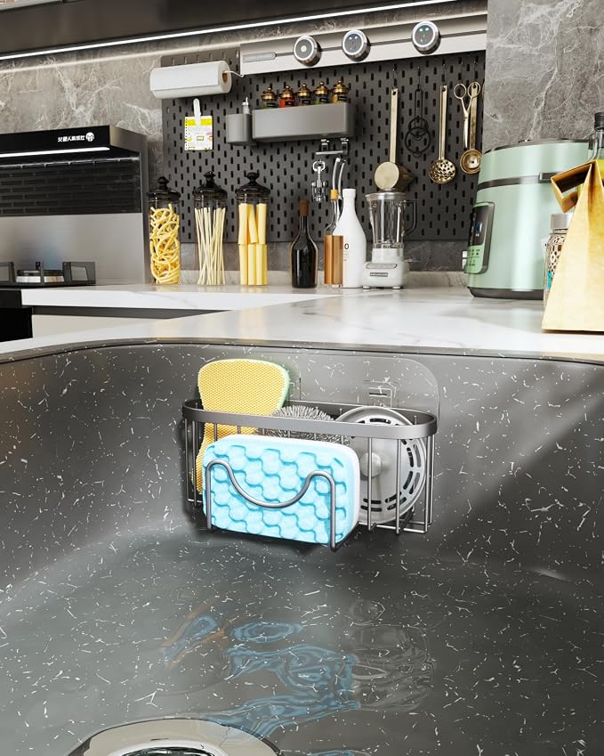 HapiRm Kitchen Sponge Holder for Sink - Image 6