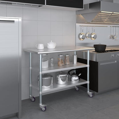AmGood Stainless Steel Work Table - Image 7