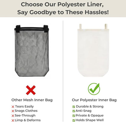 StorageWorks 100L Large Laundry Hamper - Image 6