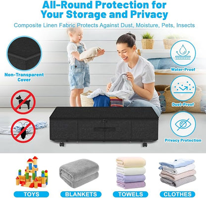 Large Sturdy Under Bed Storage - Image 2