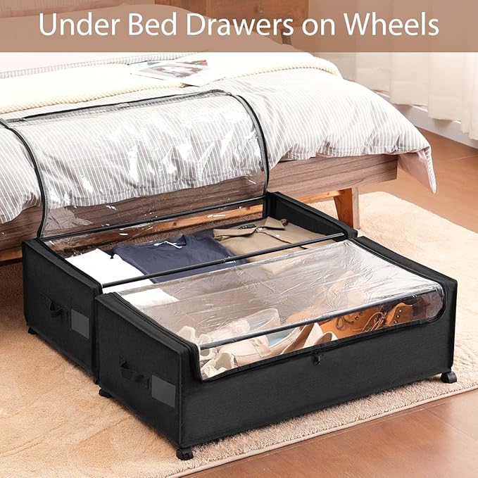 FOUCSSOMEI Under Bed Storage - Image 2