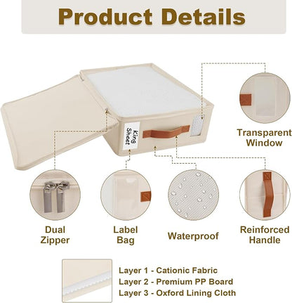 Bed Sheet Organizer 4 Pack - Image 6