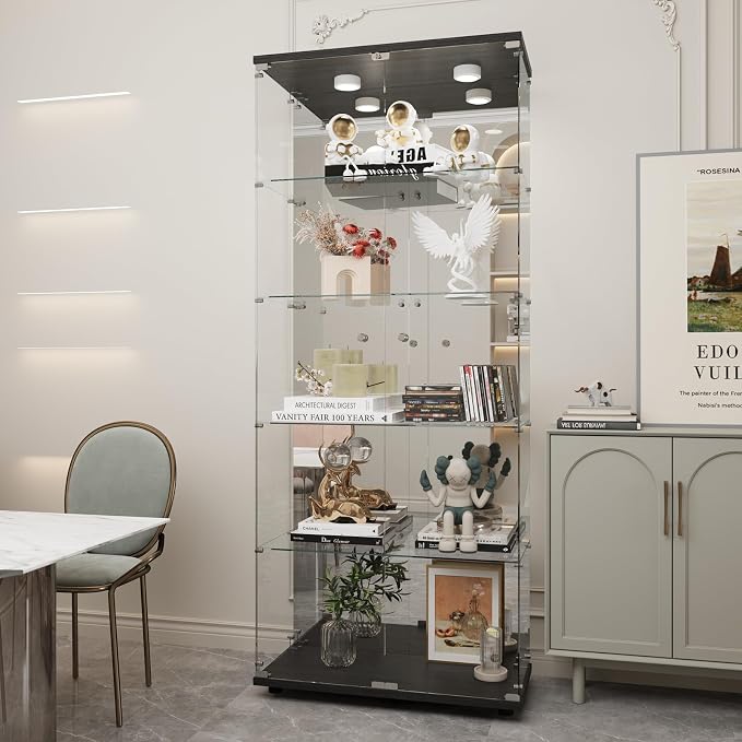 Beauty4U Glass Display Cabinet - Image 8