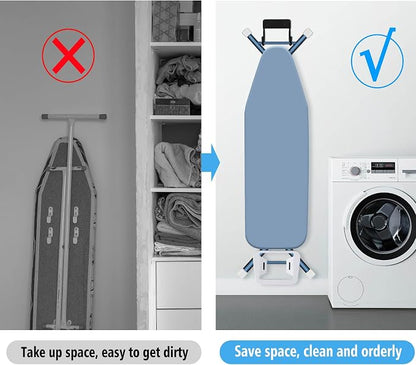 Ironing Board Hanger Wall Mount, Ironing Board Holder Iron Board Organizer Wall - Image 3