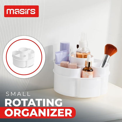 Masirs Small 360 Rotating Makeup Organizer - Image 2