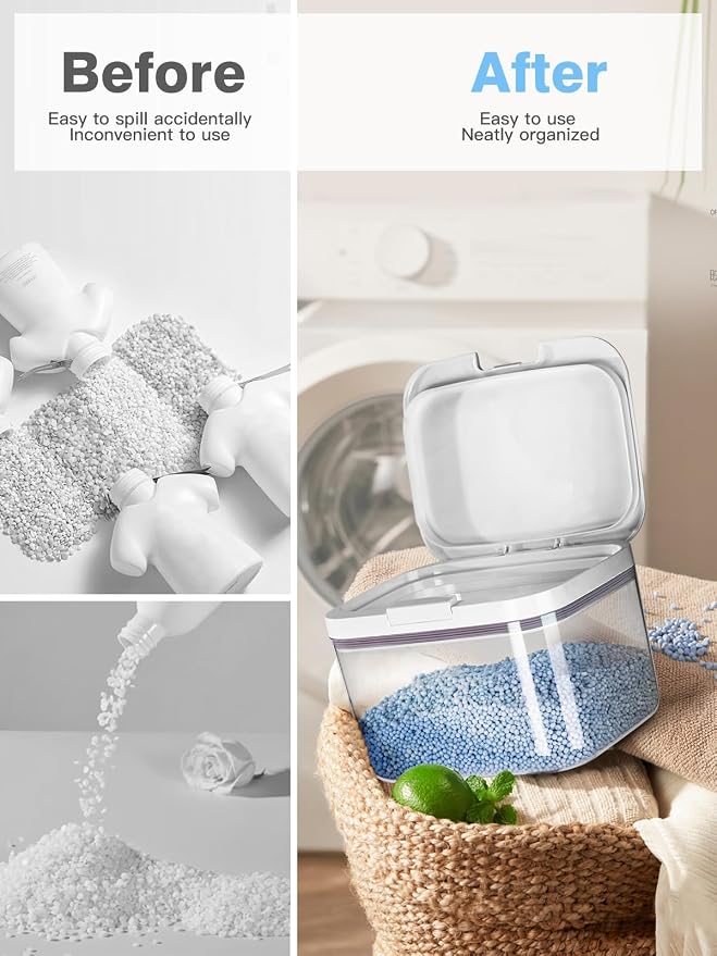 LivLab Mker 4 Pack Laundry Detergent Dispenser - Image 3