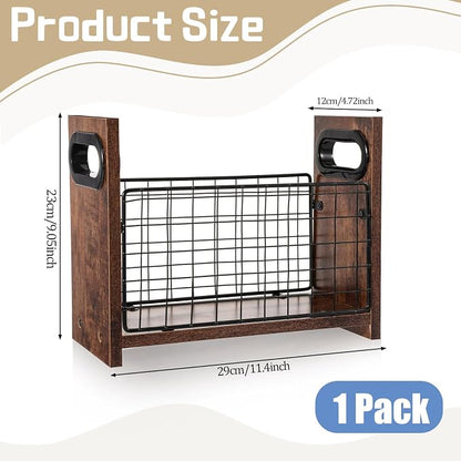 SynHHergyx Magazine Holder Magazine Book Holder Slim Magazine Rack Floor - Image 2