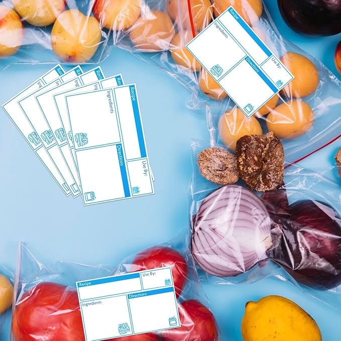 100pcs Labels for Freezer Bags Freezer Meal Labels - Image 8