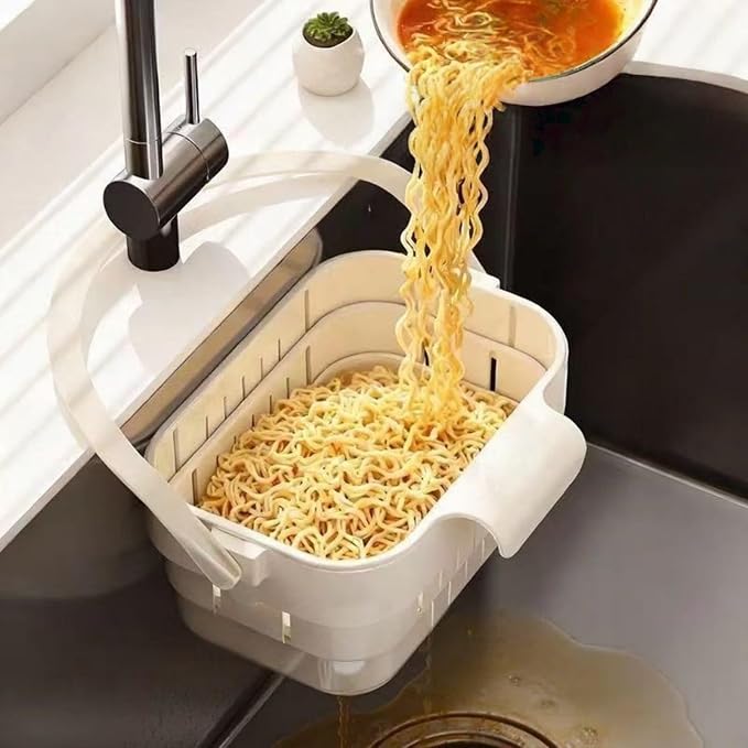 Stretchable Foldable Hanging Sink Strainer Basket - Image 4