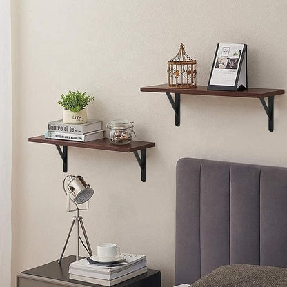 20 Pack L11 x H 8" Black Heavy Duty Shelf Brackets - Image 7