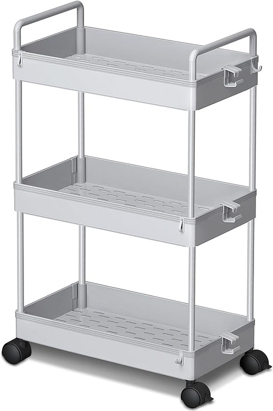 Ronlap 3 Tier Slim Rolling Storage Cart by Ronlap