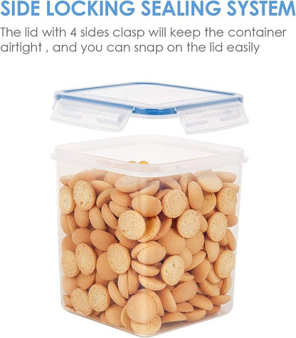 Vtopmart Food Storage Containers 2.5L / 84.5oz, 4 Pieces BPA Free Plastic - Image 5