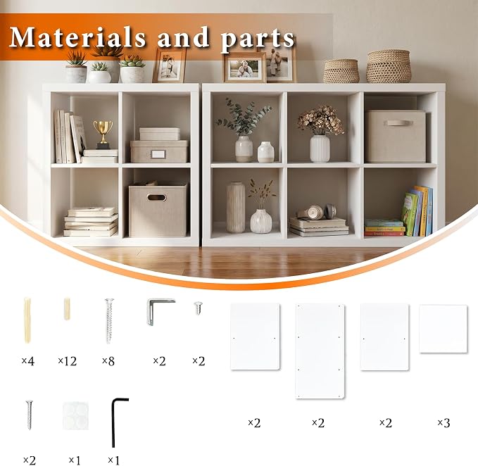 WannabeMyself【2026 Wooden Thick Frame】 6 Cube Storage Organizer - Image 8