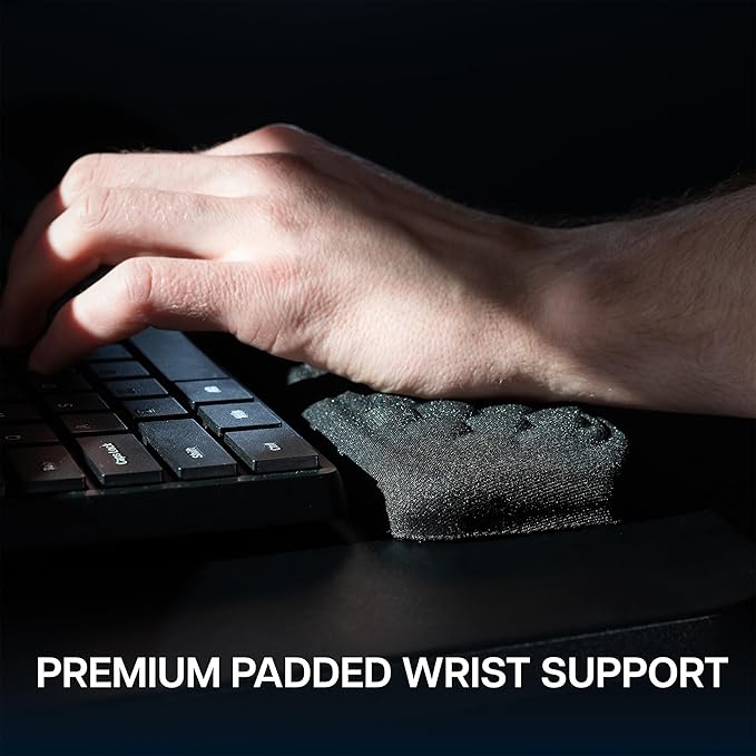 VIVO Premium Adjustable 27 x 11 inch Computer Keyboard and Mouse Platform Tray - Image 6