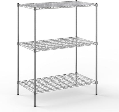 24" Deep x 42" Wide x 54" Height Wire Shelving Kit | 3-Tier | NSF Commercial by Regal+Altair