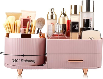 Makeup Organizer for Vanity, Cosmetic Display Case by Molutsody