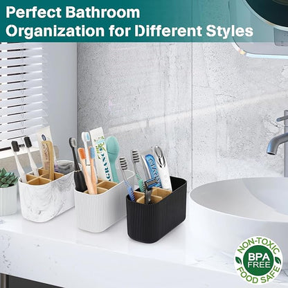 White Toothbrush Holder - Image 5