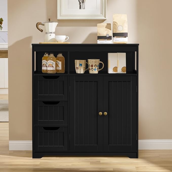 Yaheetech Small Bathroom Storage Cabinet - Image 7