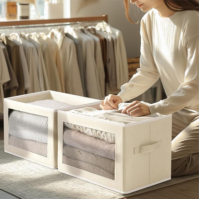 Homsorout Large Storage Baskets Bins - Image 3