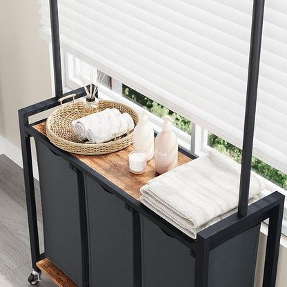 GarveeHome Rolling Laundry Cart - Image 8