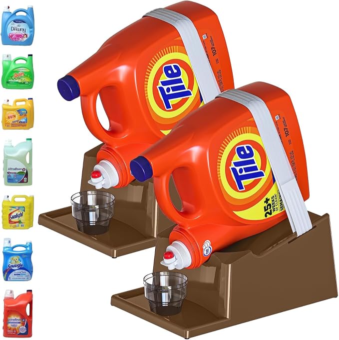 TidyFriend Laundry Detergent Holder Stand Organizer by Skywin