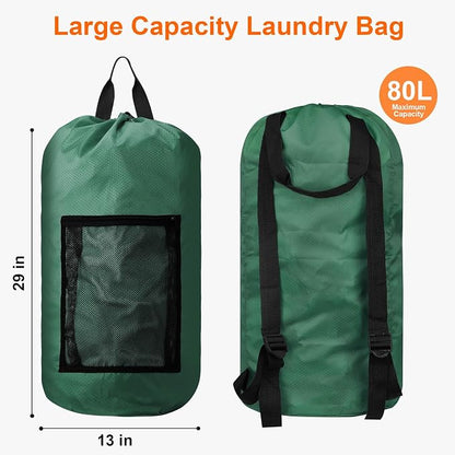 Laundry Bag Backpack Durable Laundry Bag - Image 2