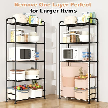 VTRIN Storage Shelves, 5 Tier Garage Shelving - Image 6