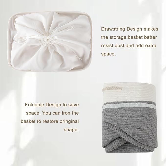95L Extra Large Blanket Basket - Image 4