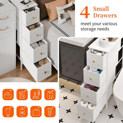 Fixwal Narrow Storage Cabinet, Small Dresser - Image 7