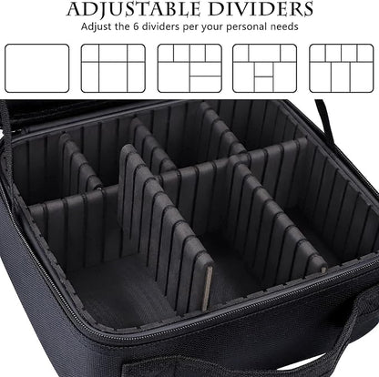 JOURMON Travel Makeup Bag, Large Capacity Cosmetic Train Case - Image 4