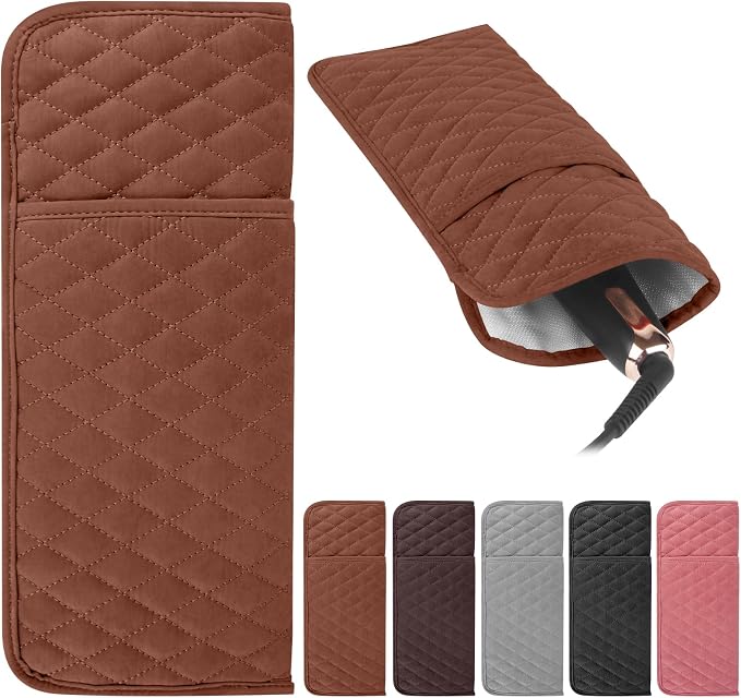 Heat Resistant Hair Tools Organizer Bag Portable Travel Storage Cover Pouch by WRORUNER