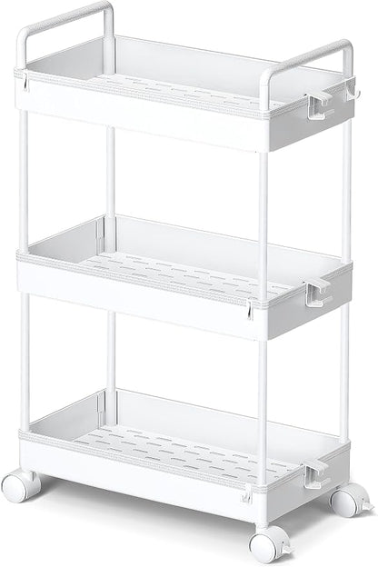 Ronlap 3 Tier Slim Rolling Storage Cart by Ronlap