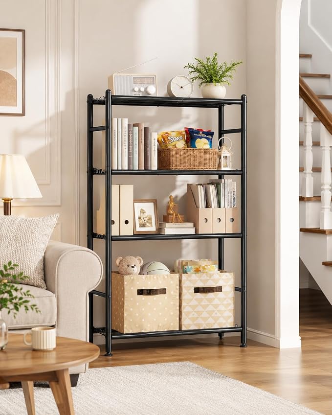 APEXCHASER Metal Storage Shelves 4-Tier, Wire Shelving Unit - Image 2