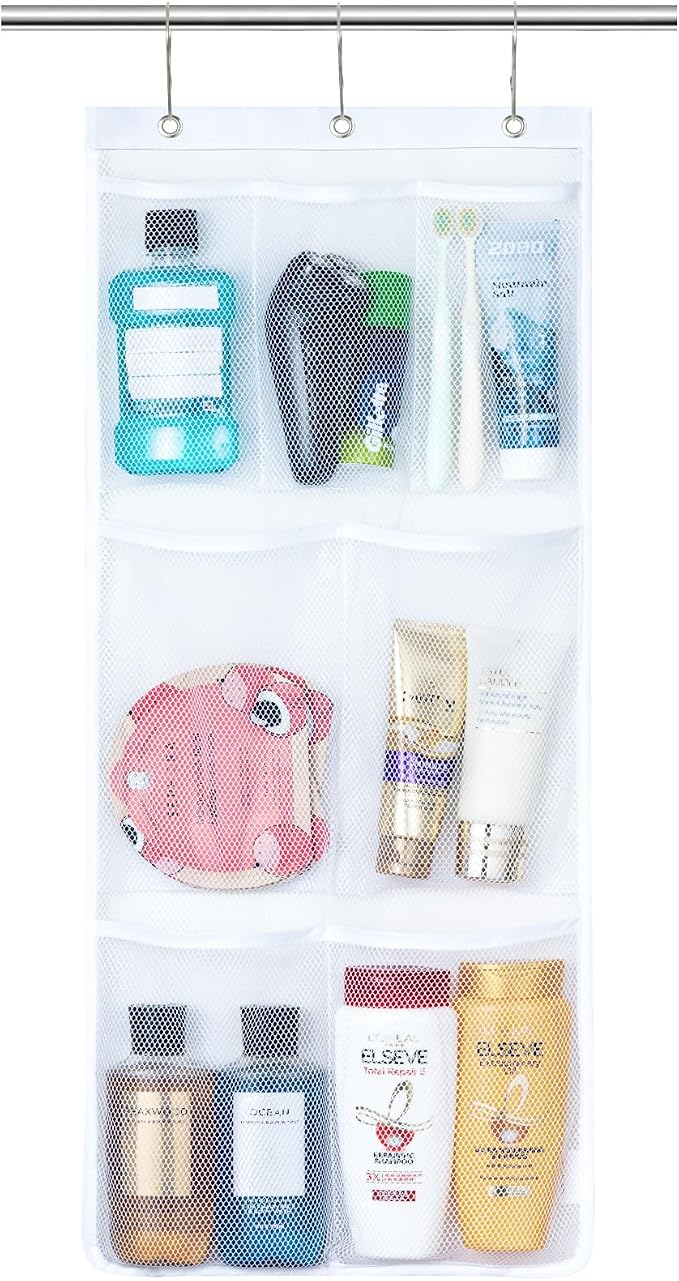Lifewit Cruise Essentials Shower Caddy Must-Have, 7 Pockets Hanging Bathroom by Lifewit