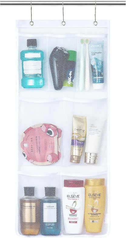 Lifewit Cruise Essentials Shower Caddy Must-Have, 7 Pockets Hanging Bathroom by Lifewit