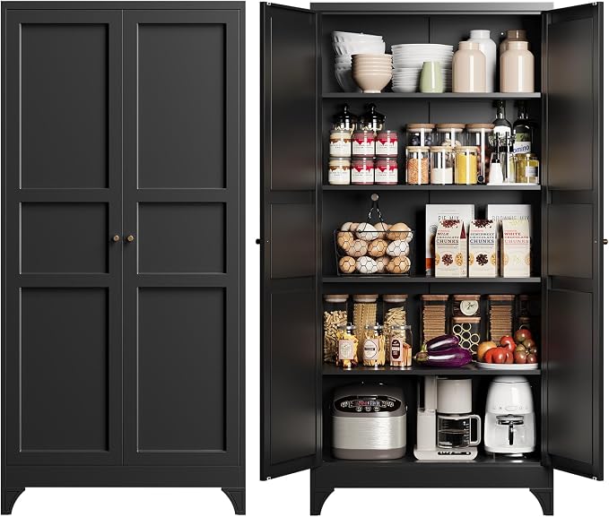 Yizosh Metal Storage Cabinet by Yizosh