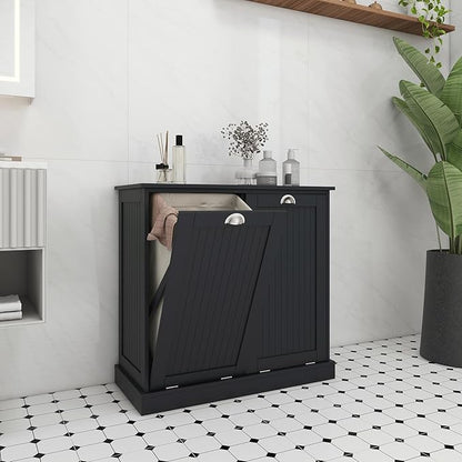 Tilt Out Laundry Hamper Cabinet - Image 3