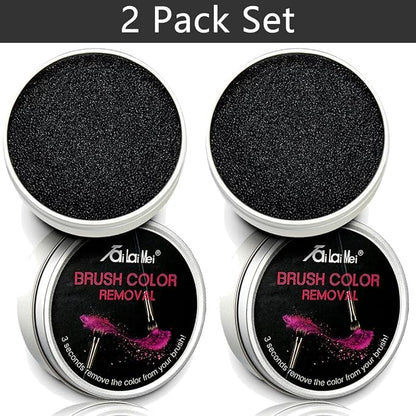 TailaiMei 2 Pack Color Removal Cleaner Sponge, Quickly & Easily Clean Makeup - Image 6