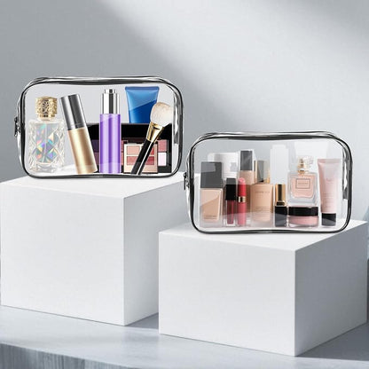 AURUZA Clear Makeup Bag, Portable Travel Toiletry Bags - Image 5
