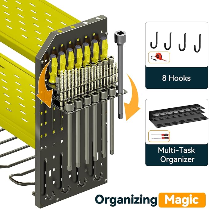 Warome Garage Power Tool Organizer - Image 3