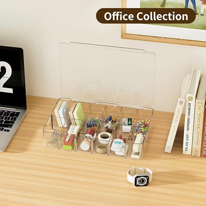 Clear Acrylic Makeup Organizer - Image 6