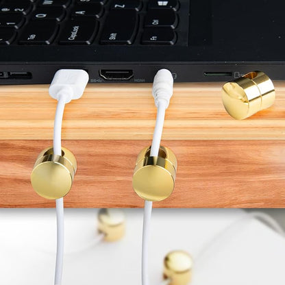 3 Sets Charger Holders for Cords, Adhesive Metal Cord Clips, Cable Management - Image 6