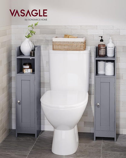 VASAGLE Small Storage Corner Floor Cabinet - Image 2