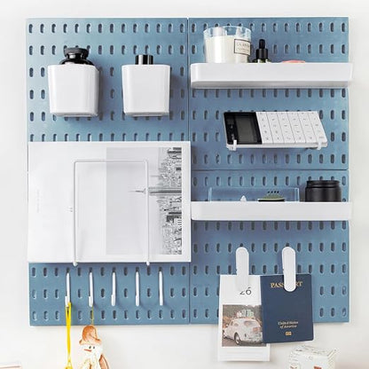 22"x22" Pegboard Combination Kit Wall Organizer Kit by RIVTUNTOOLS