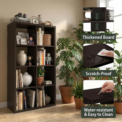 WannabeMyself【2026 Wooden Thick Frame】 8 Cube Storage Organizer - Image 3