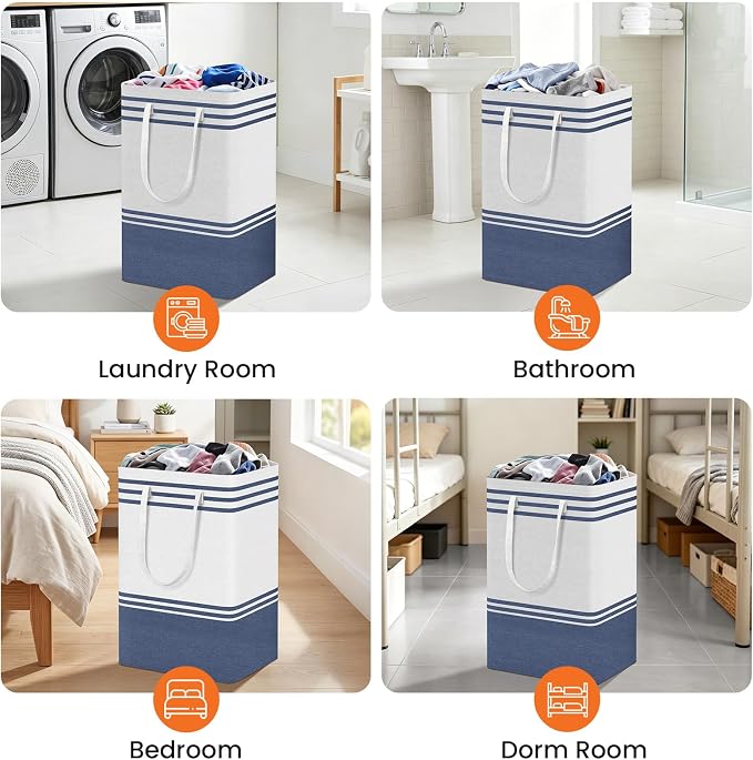 TranquilRelax 3-Pack Laundry Basket - Image 8