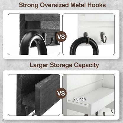 Lwenki Mail Organizer for Wall Mount – Key Holder - Image 3