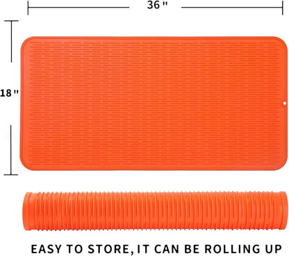 Silicone Dish Drying Mat for Multiple Usage, Easy clean, Eco-friendly, - Image 2
