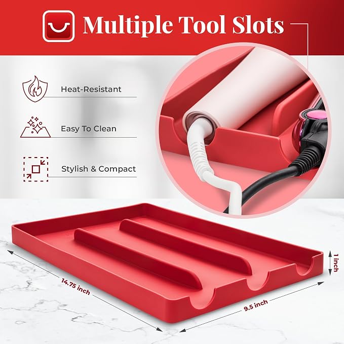 Hot Tools Organizer | Heat-Resistant Mat - Image 7