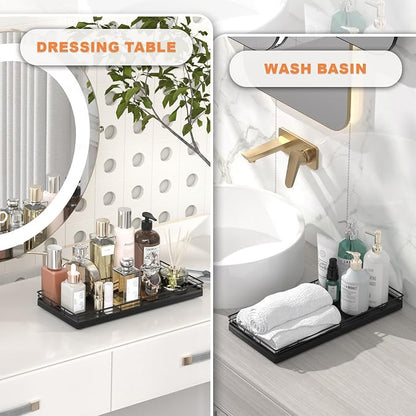 Oak Bathroom Toilet Tank Tray, Vanity Tray - Image 4